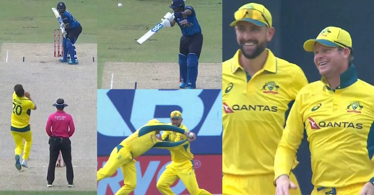 SL vs AUS [WATCH]: Steve Smith’s lightning reflexes send Avishka Fernando packing in the 1st ODI