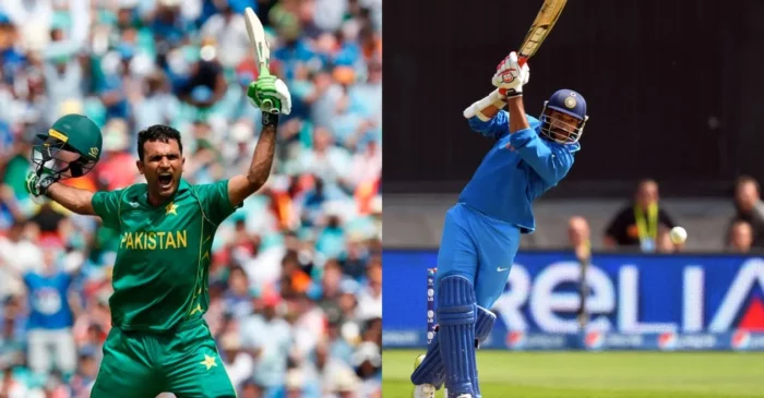 Top 5 highest team totals in the history of ICC Champions Trophy