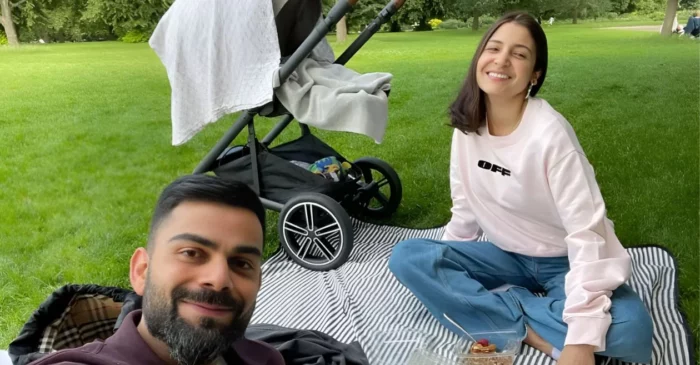 Virat Kohli and Anushka Sharma 