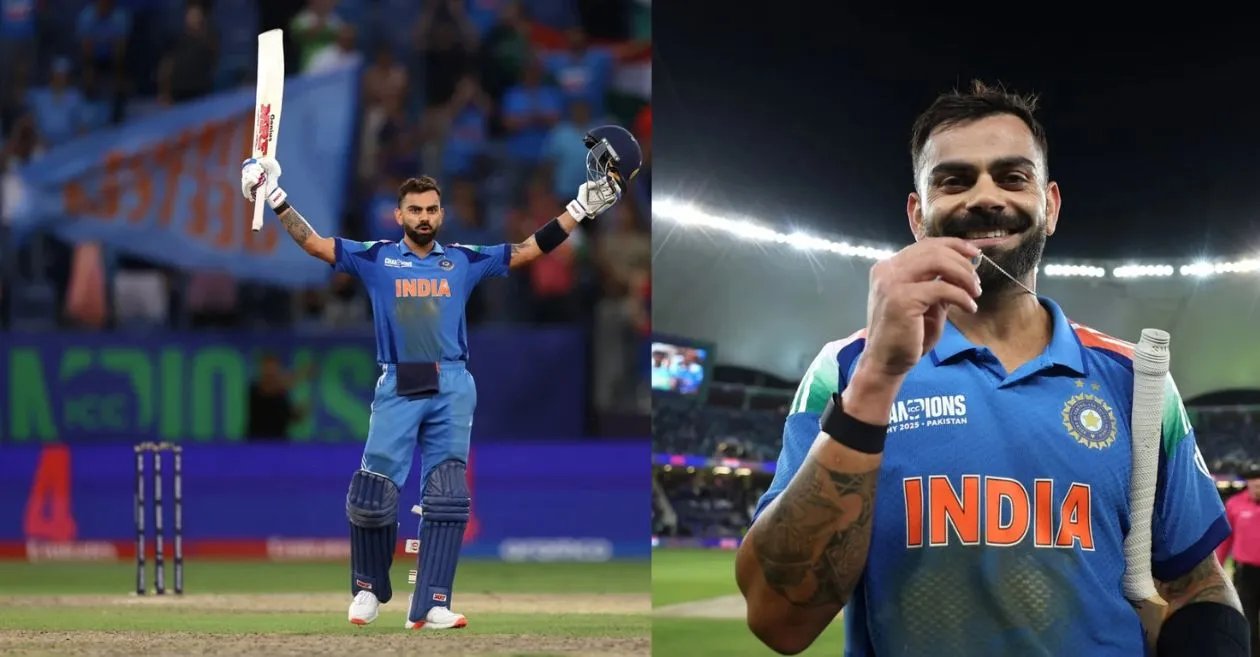 ICC ODI rankings: Virat Kohli breaks into top 5 following his century against Pakistan in Champions Trophy 2025