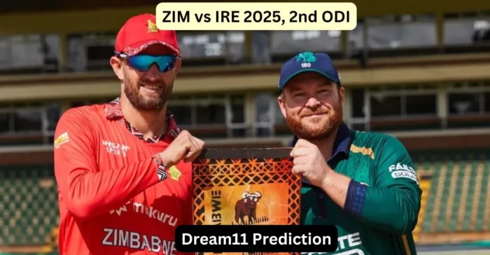 ZIM vs IRE 2025, 2nd ODI: Match Prediction, Dream11 Team, Fantasy Tips & Pitch Report | Zimbabwe vs Ireland