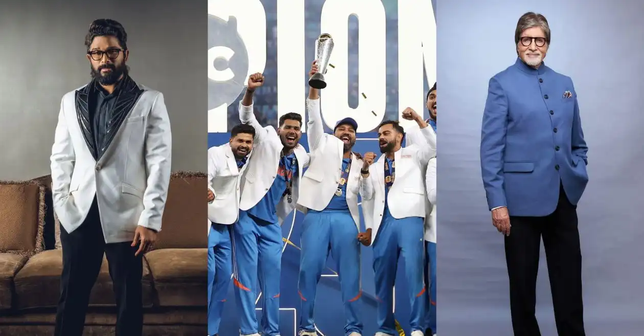 From Allu Arjun to Amitabh Bachchan: Celebrities go wild after India’s Champions Trophy 2025 title triumph