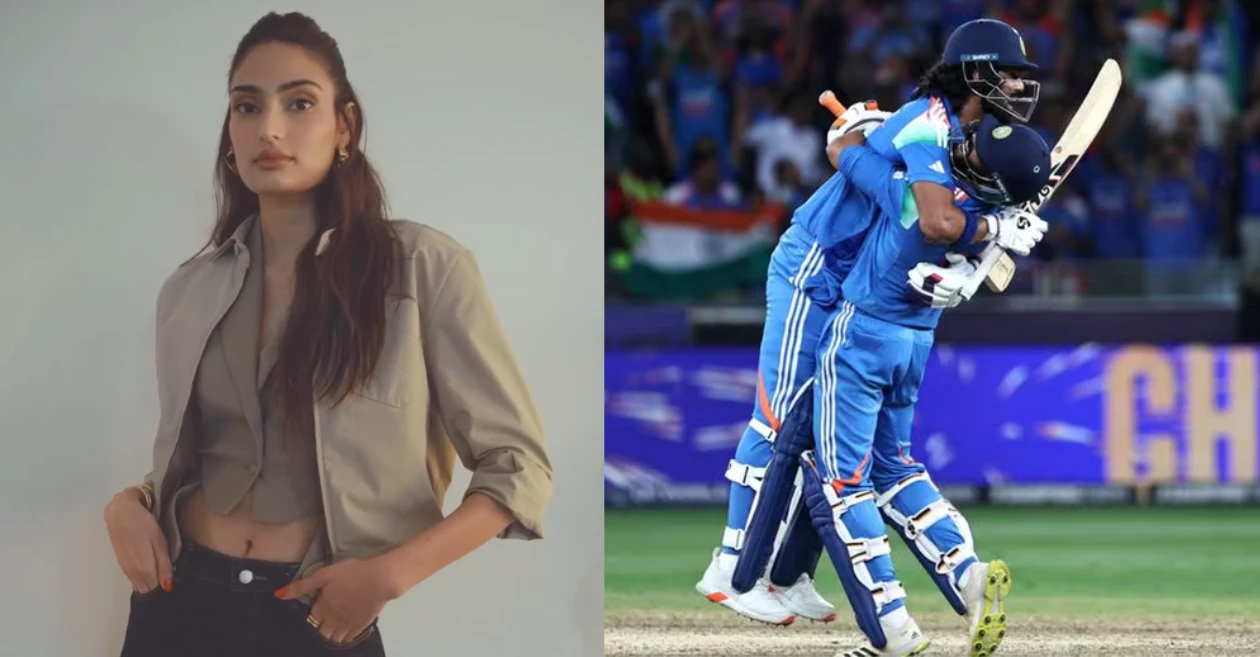 Mother-to-be Athiya Shetty showers love on KL Rahul after India’s thrilling victory over New Zealand in the Champions Trophy 2025 final