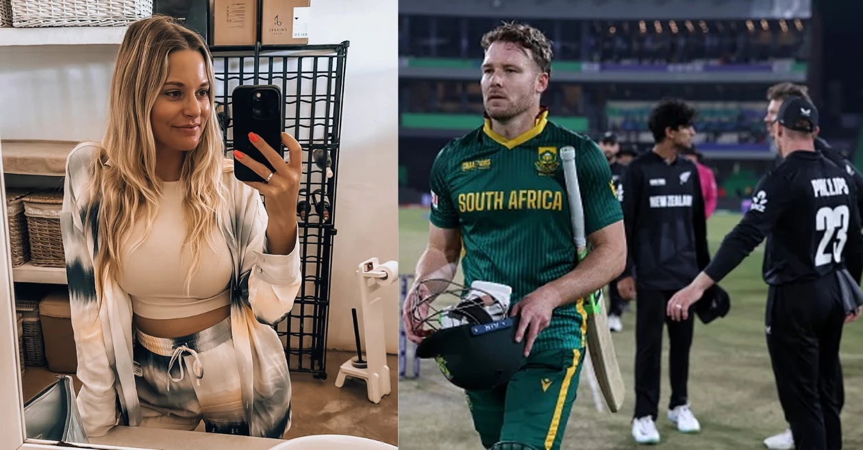 David Miller’s wife pens an emotional post following his record-century in SA vs NZ 2025 Champions Trophy semifinal