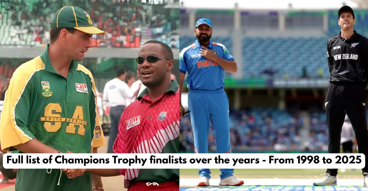 Champions Trophy finalists