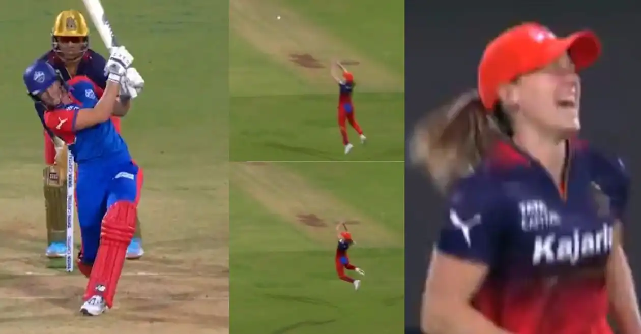 WATCH: Ellyse Perry plucks a sensational catch to dismiss Meg Lanning in WPL 2025