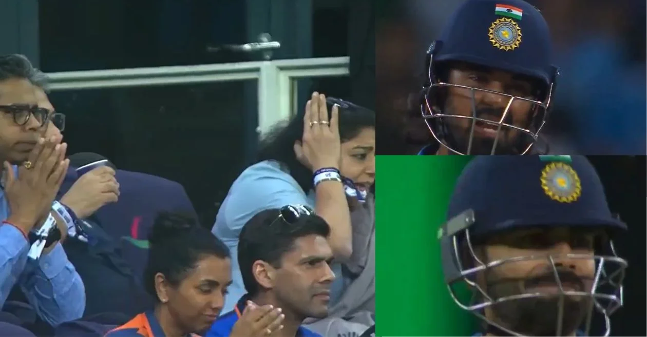 WATCH: KL Rahul reacts in frustration after Virat Kohli’s wicket in the Champions Trophy 2025 semifinal chase against Australia