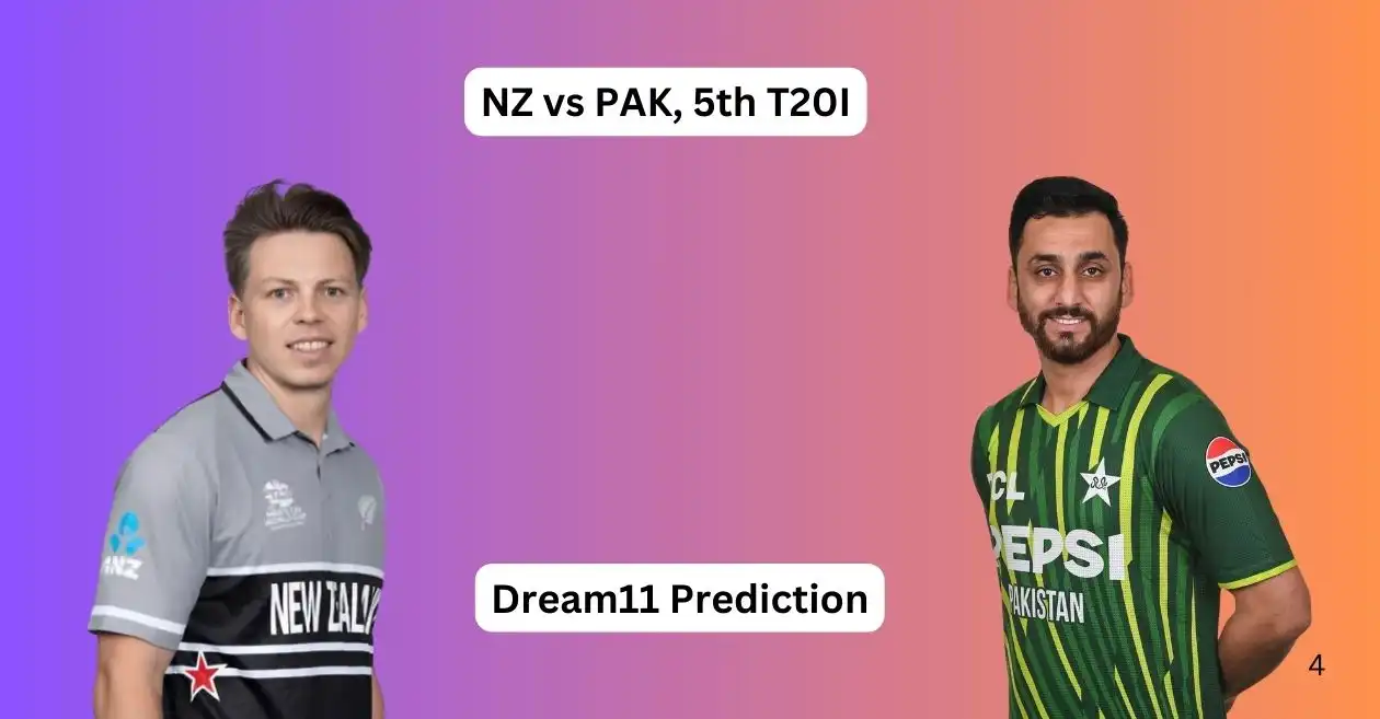 NZ vs PAK 2025, 5th T20I: Match Prediction, Dream11 Team, Fantasy Cricket Tips & Pitch Report | New Zealand vs Pakistan