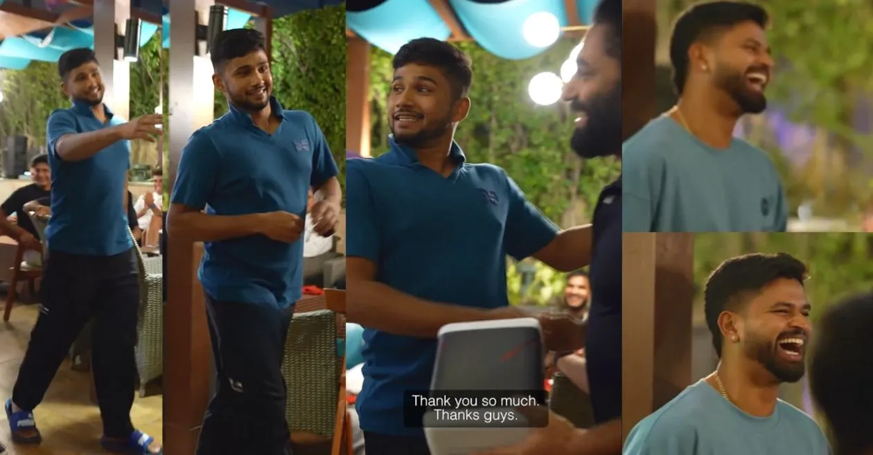 IPL 2025 [WATCH]: Punjab Kings’ Musheer Khan leaves Shreyas Iyer rolling on the floor laughing with his mimicry