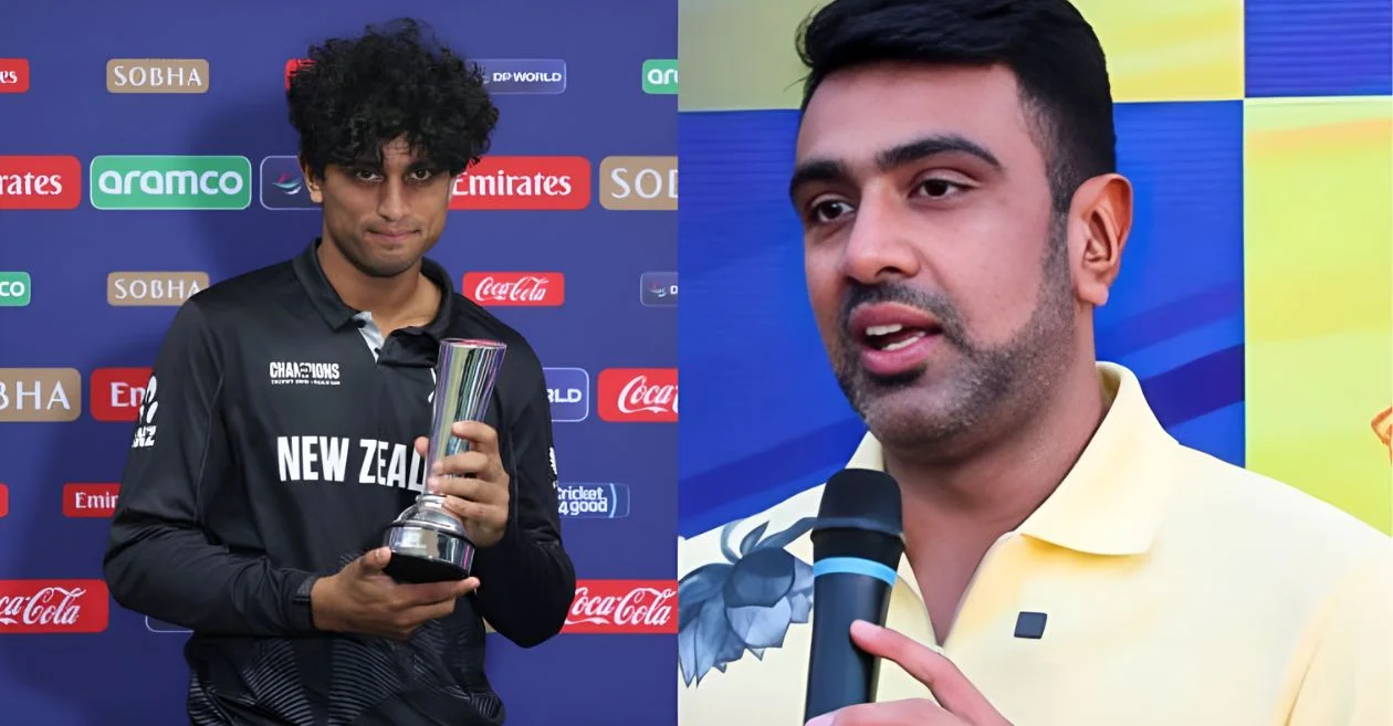 Champions Trophy 2025: Ravichandran Ashwin dismisses Rachin Ravindra’s selection as Player of the Tournament, reveals his pick