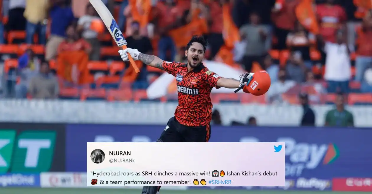 Fans erupt as Ishan Kishan’s blazing ton powers SRH to convincing win over RR in IPL 2025