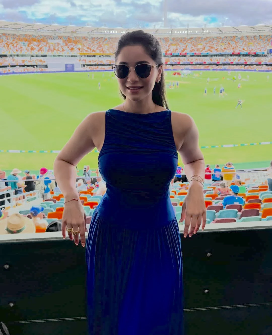 Sara Tendulkar at the Gabba