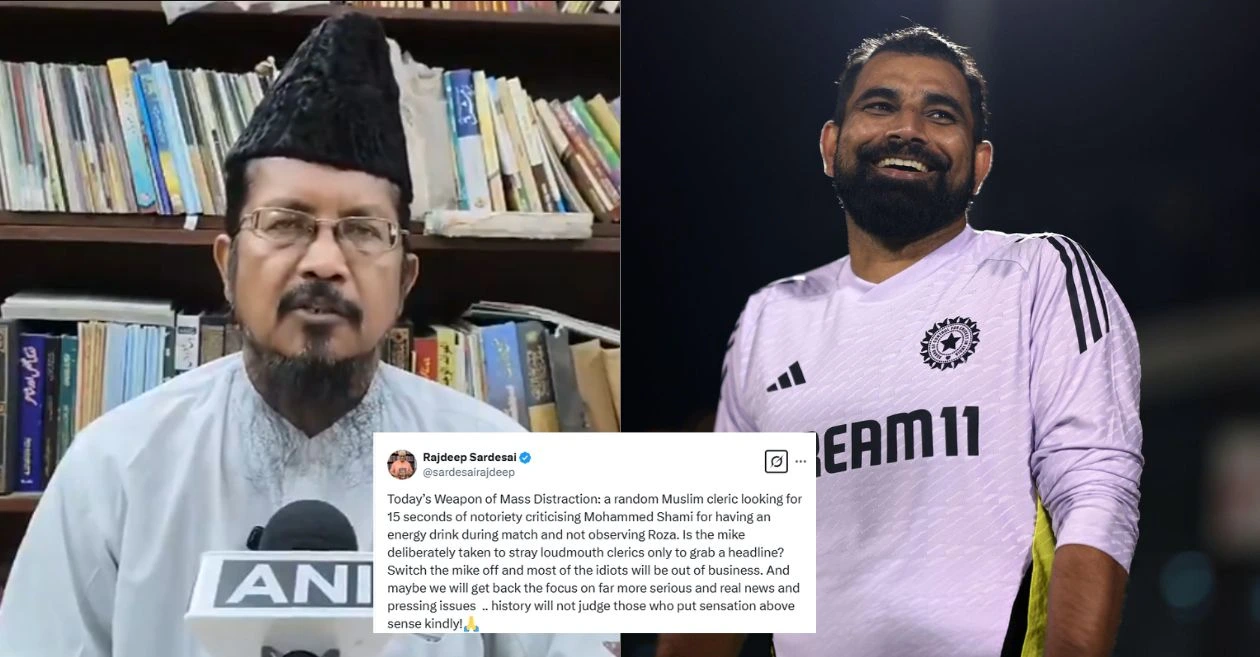 Fans slam Maulana Shahabuddin Razvi for his derogatory remarks on Mohammed Shami during Champions Trophy 2025