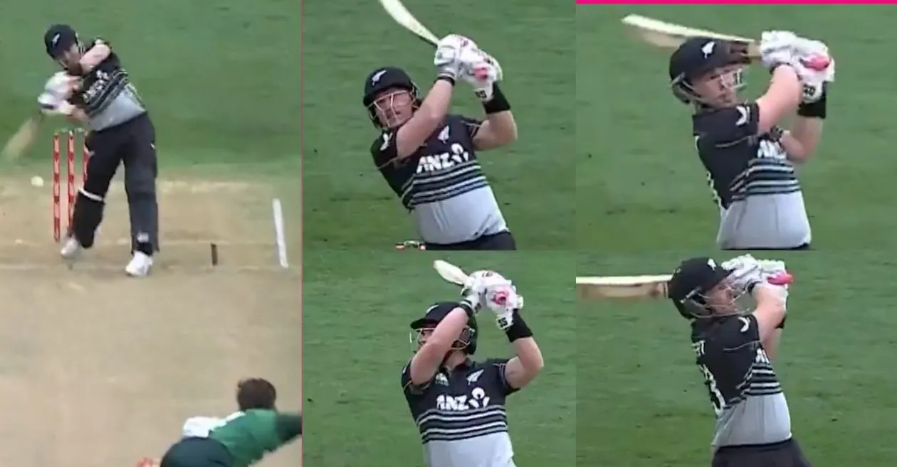 NZ vs PAK [WATCH]: Shaheen Afridi concedes four sixes in one over as Tim Seifert starts with his onslaught during 2nd T20I