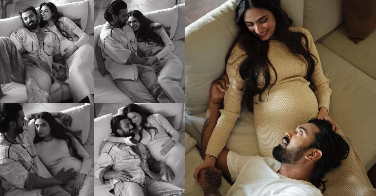 Soon-to-be parents KL Rahul and his wife Athiya Shetty share dreamy maternity photoshoot on social media