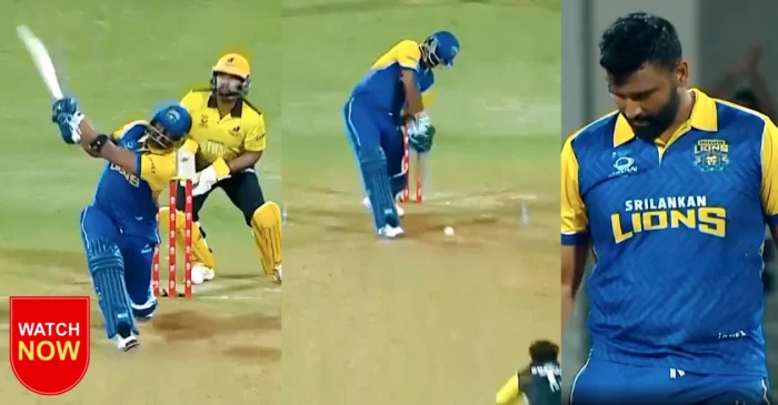 WATCH: Thisara Perera hits 6 sixes in an over off Ayaan Khan in Asian Legends League 2025