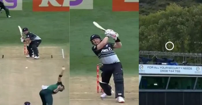 WATCH: Tim Seifert hits Shaheen Afridi a gigantic 119 meter six during 2nd T20I – NZ vs PAK