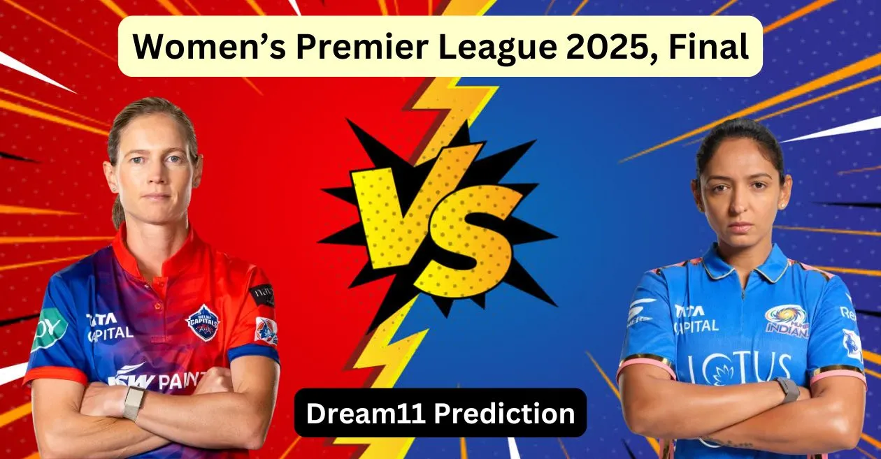 DEL-W vs MUM-W, Women’s Premier League 2025 Final: Match Prediction, Dream 11 Team, Fantasy Tips and Pitch Report | Delhi Capitals vs Mumbai Indians