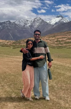 Jayant Yadav with Disha Chawla