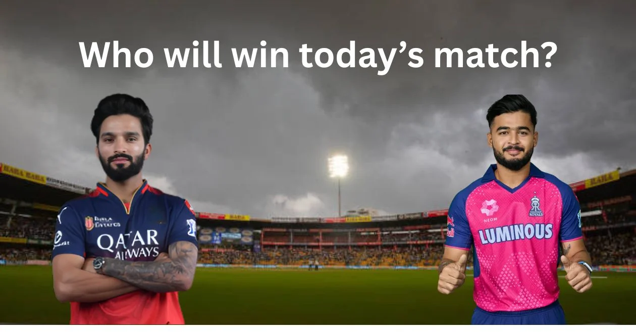IPL 2025: RCB vs RR Match Prediction – Who will win today’s IPL match? Royal Challengers Bengaluru vs Rajasthan Royals
