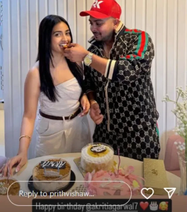 Akriti's birthday celebration