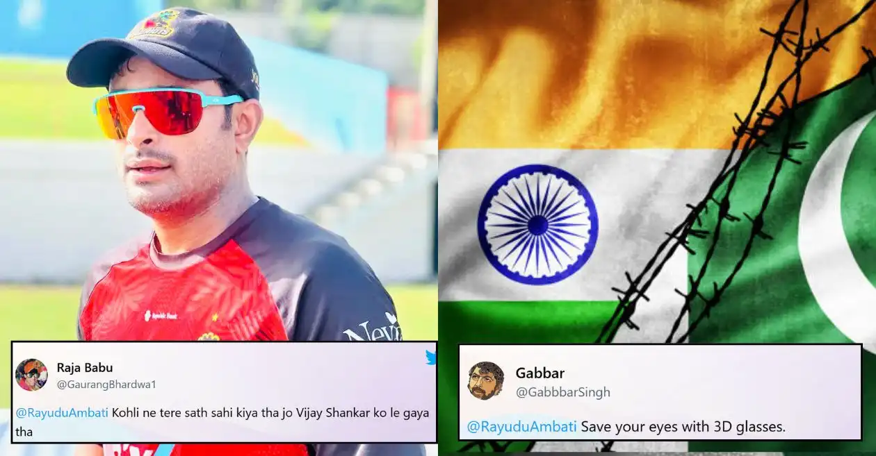 Fans slam Ambati Rayudu for controversial comment amid rising India-Pakistan turmoil