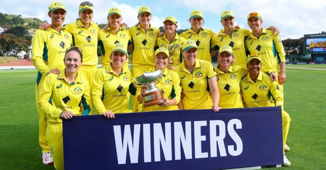 ICC Women’s ODI Rankings: Australia hold strong at summit while India sit at the third spot