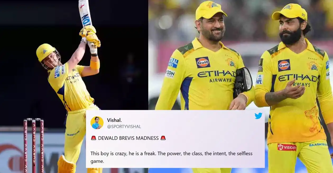 Twitter reactions: Dewald Brevis sizzles as CSK thrash GT to end IPL 2025 with a dominant win