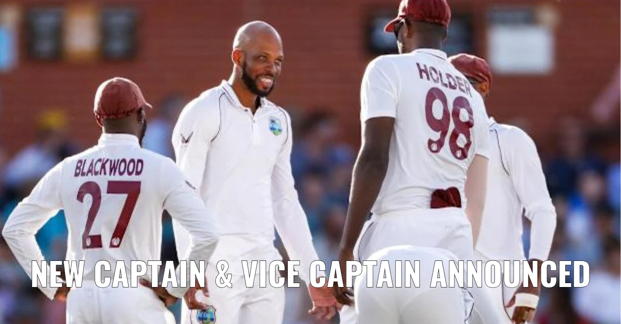 Cricket West Indies announce new captain and vice-captain ahead of the new World Test Championship cycle