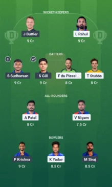 DC vs GT