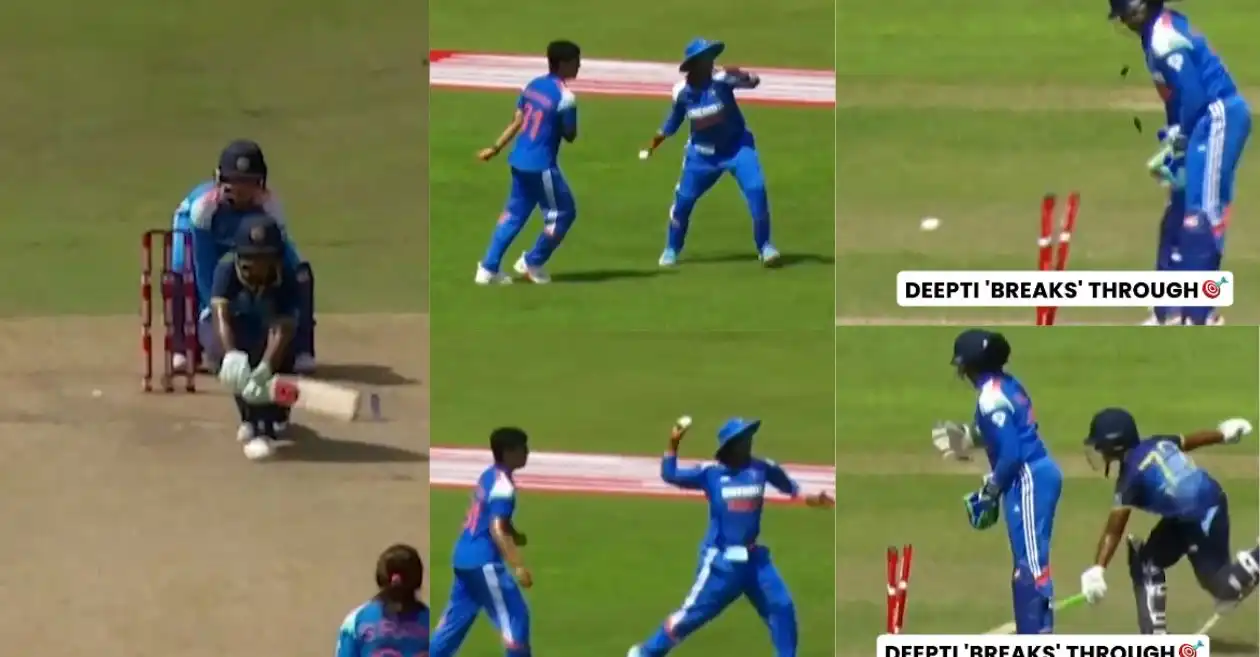 WATCH: Deepti Sharma hits the bullseye to run-out Hasini Perera in Women’s ODI tri-series – SL vs IND