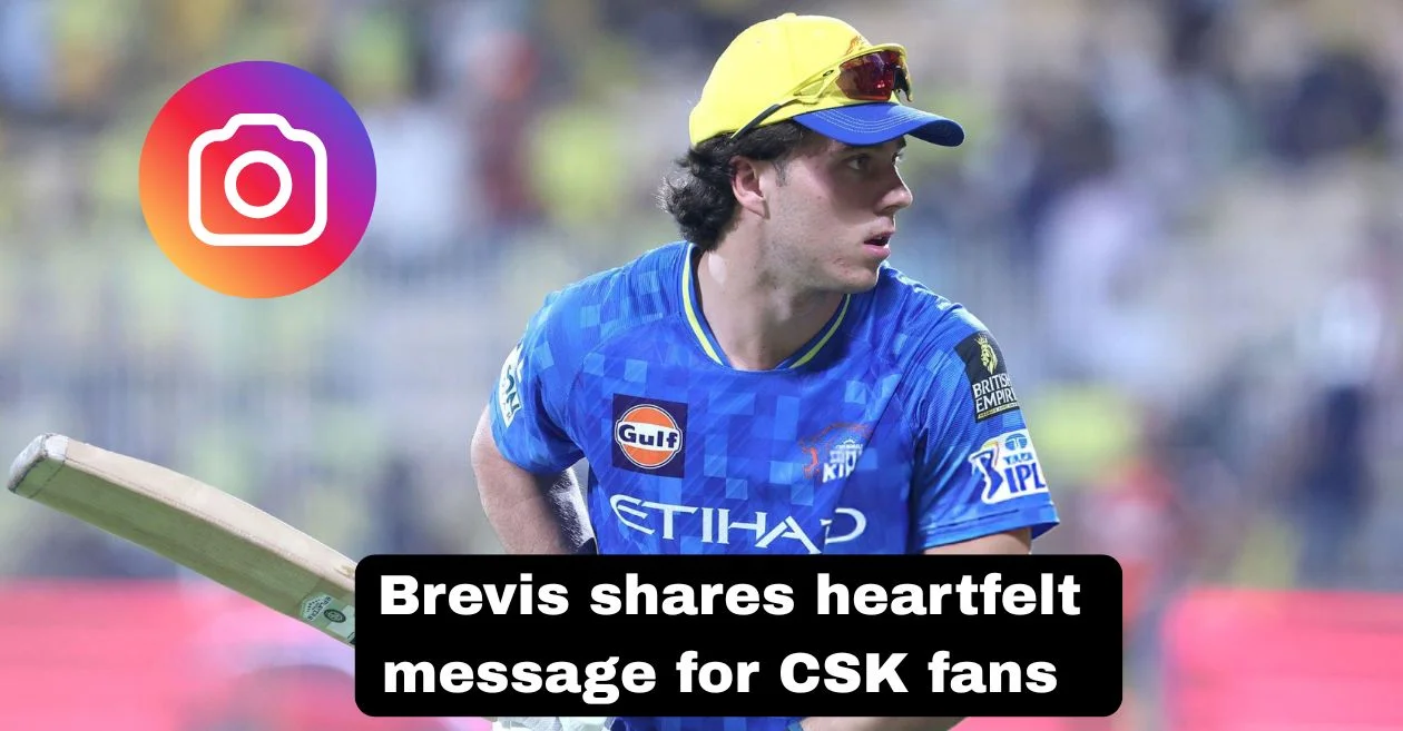 IPL 2025: Dewald Brevis shares an emotional message as IPL 2025 comes to a halt