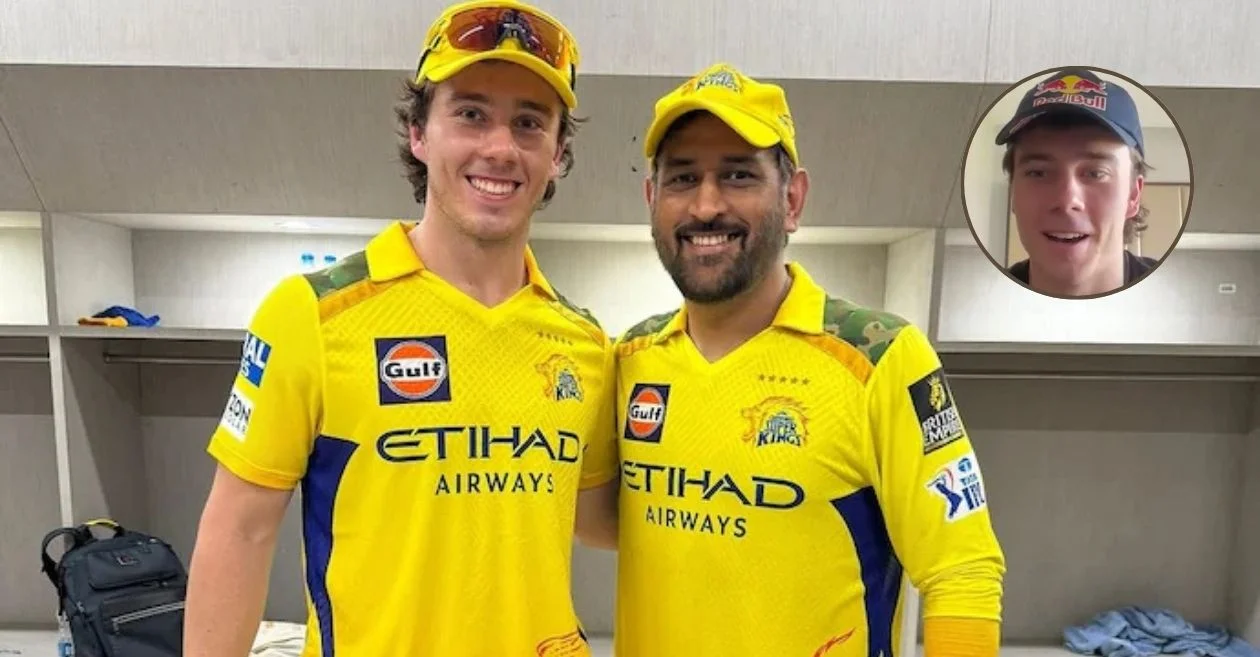 Dewald Brevis wins hearts with his ‘living legend’ remark for MS Dhoni