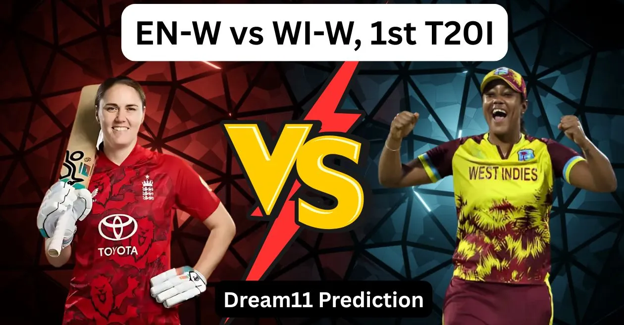 EN-W vs WI-W 2025, 1st T20I: Match Prediction, Dream11 Team, Fantasy Cricket Tips & Pitch Report | England vs West Indies