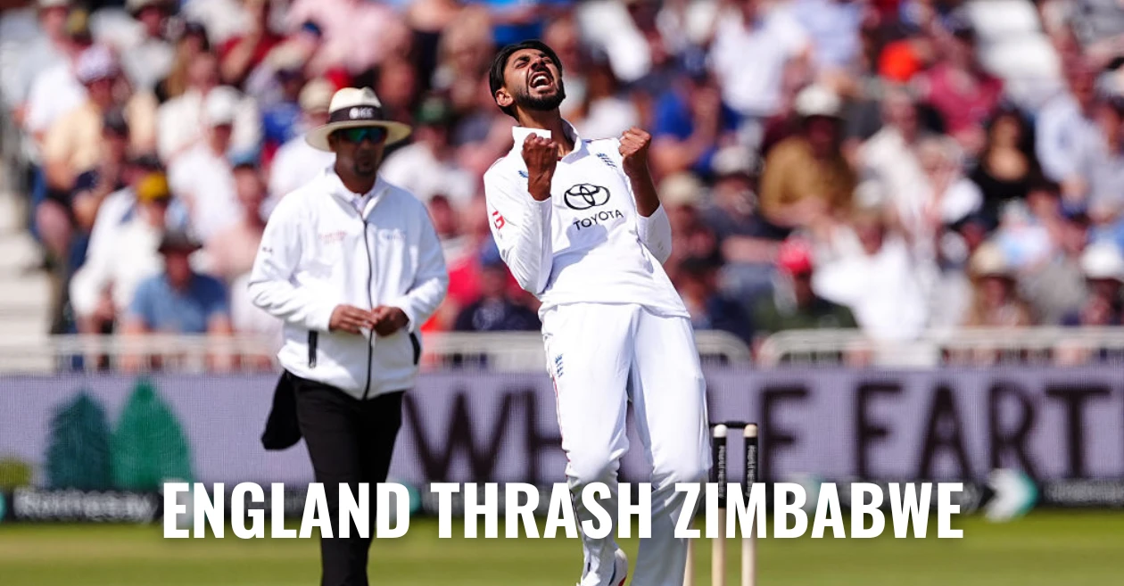 Shoaib Bashir shines in England’s big win over Zimbabwe in four-day Test