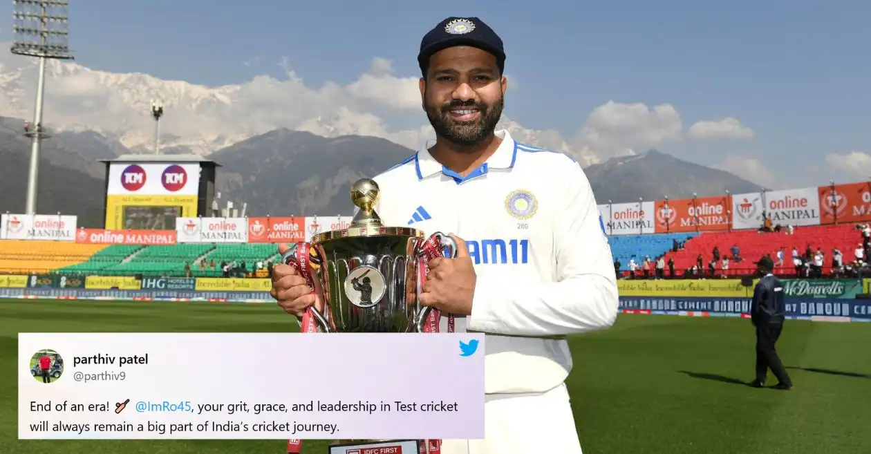 Fans flood social media with emotional tributes as Rohit Sharma retires from Test cricket