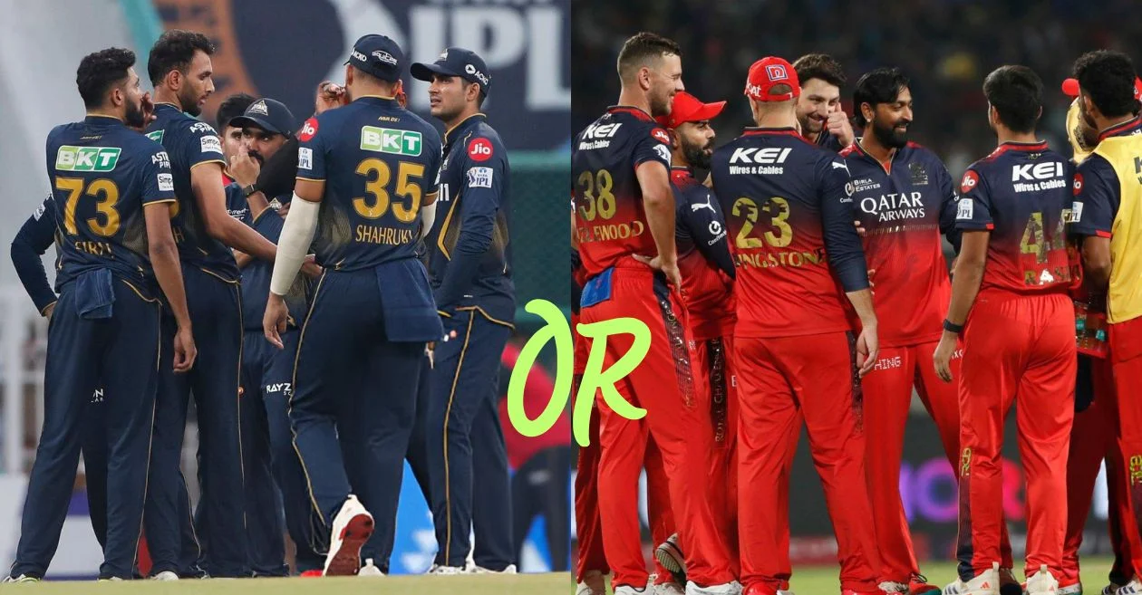 Gujarat Titans or Royal Challengers Bengaluru: Which team has a better chance for Qualifier 1 of IPL 2025?