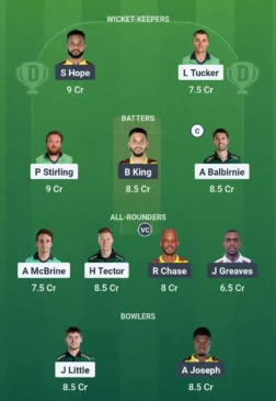 IRE vs WI Dream11 Prediction Picks 2ND odi 2025