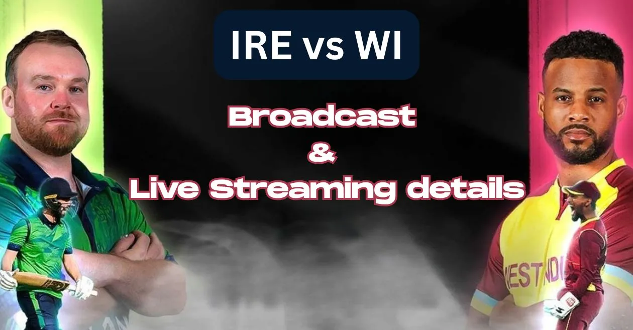 IRE vs WI 2025, ODI and T20I series: Broadcast & Live Streaming details- When and where to watch in India, Ireland and other countries