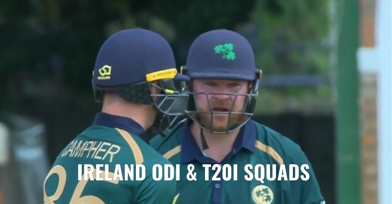Ireland announces ODI and T20I squads for home series against West Indies