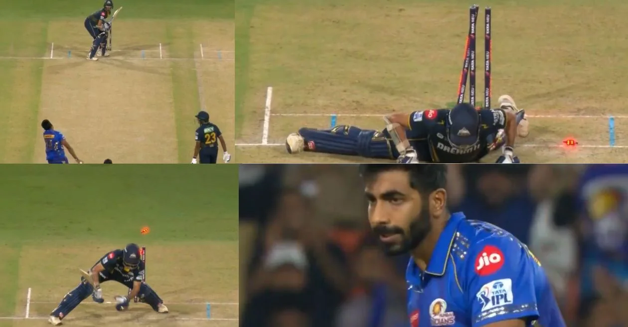 WATCH: Jasprit Bumrah’s deadly yorker ends Washington Sundar’s heroics as MI edge out GT in IPL 2025 Eliminator