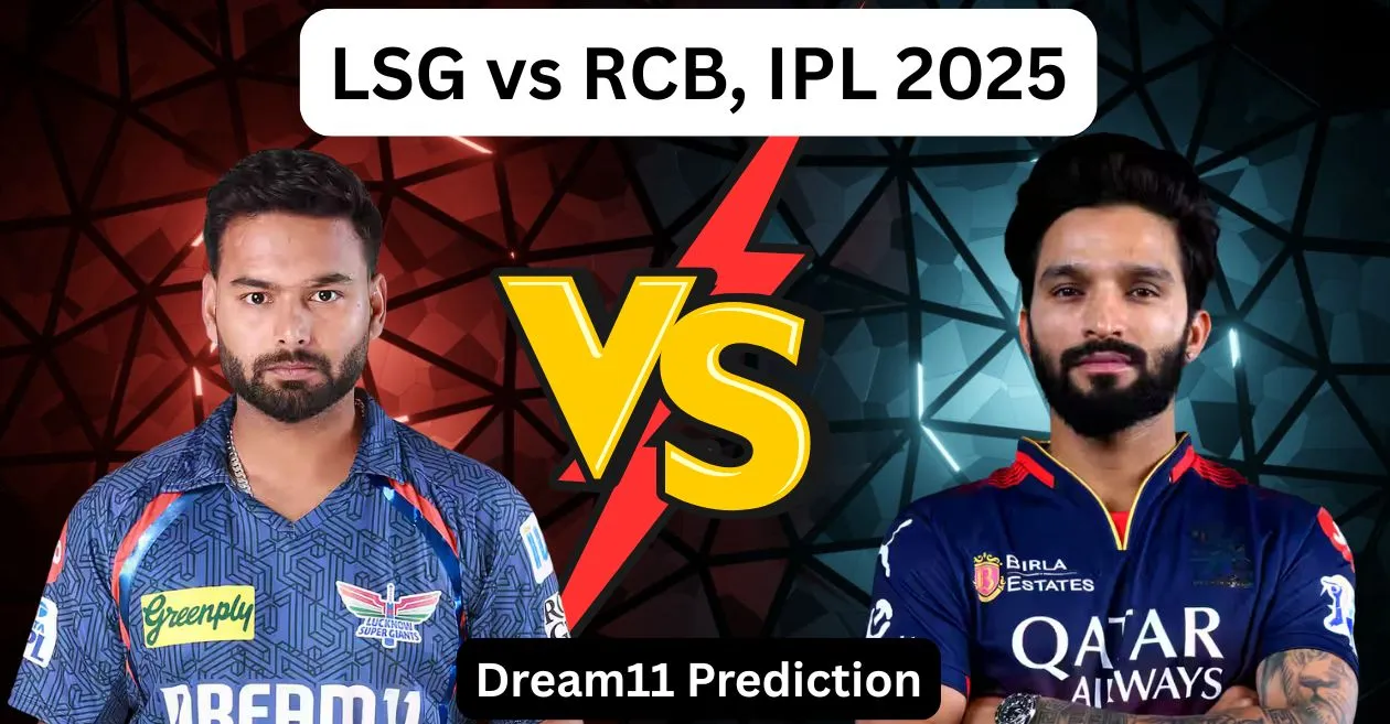 LSG vs RCB, IPL 2025: Dream11 Prediction, Fantasy Cricket Tips and Pitch Report | Lucknow Super Giants vs Royal Challengers Bengaluru