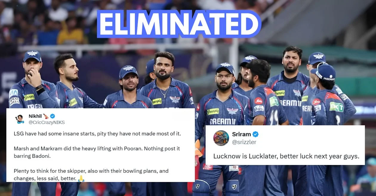 Fans react as LSG out of IPL 2025 playoff contention after Rishabh Pant’s side falters against SRH