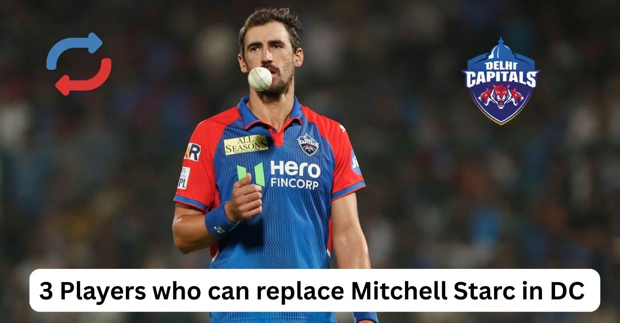 IPL 2025: 3 players who can replace Mitchell Starc in the Delhi Capitals’ playing XI for the remaining season