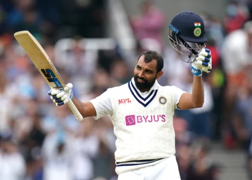 Mohammed Shami in England
