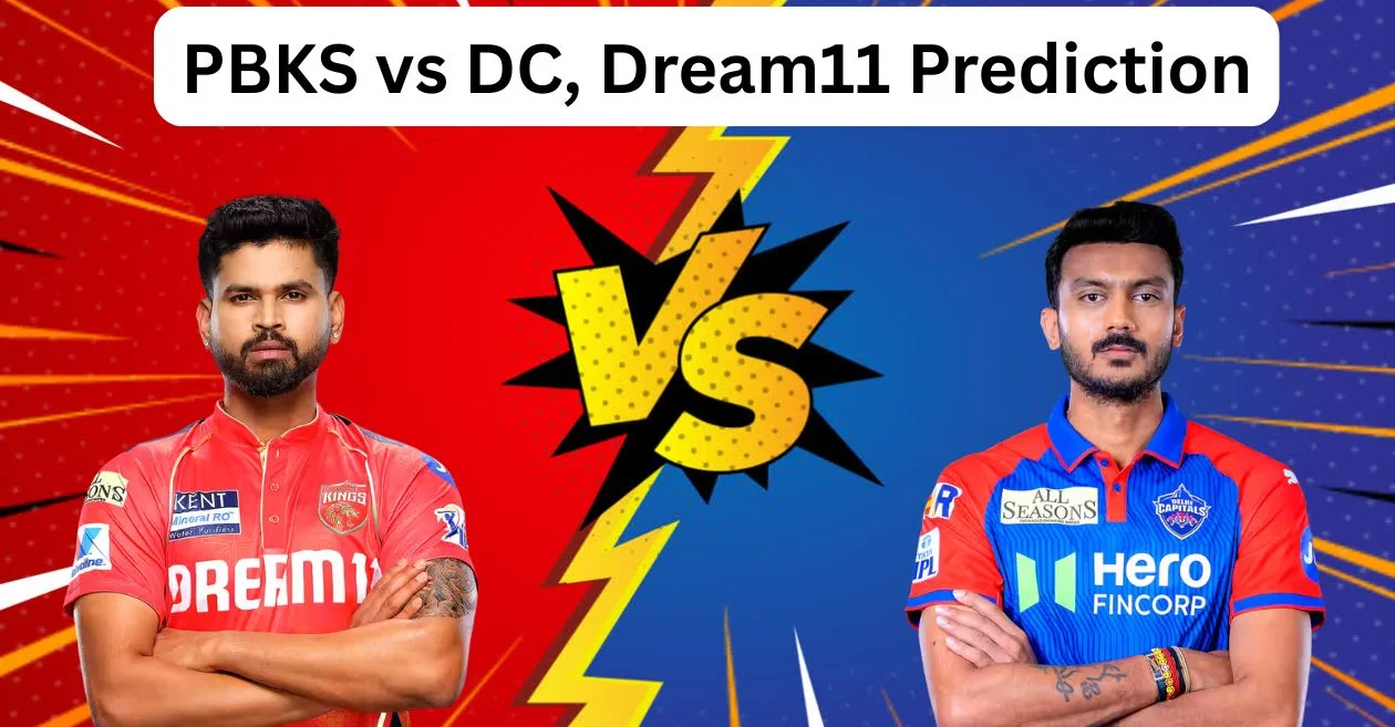 PBKS vs DC, IPL 2025: Match Prediction, Dream11 Team, Fantasy Cricket Tips and Pitch Report | Punjab Kings vs Delhi Capitals