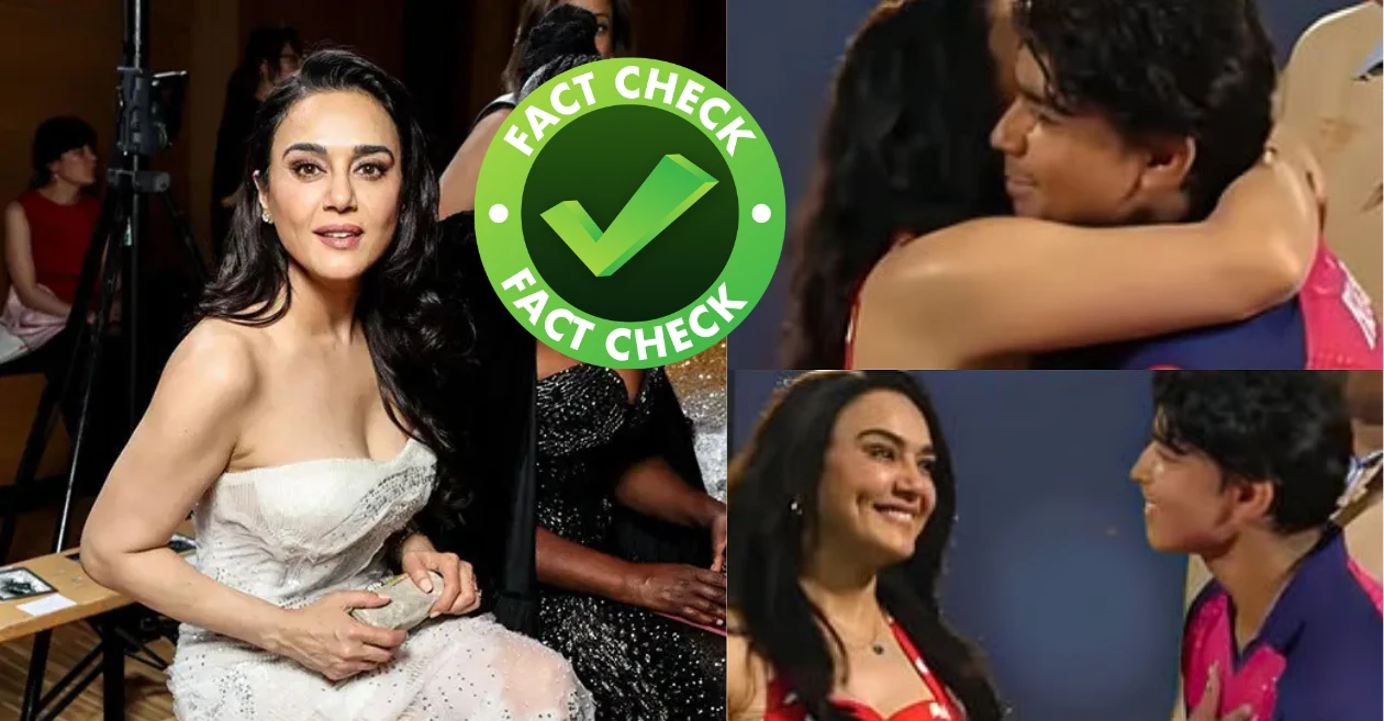 Preity Zinta slams news channels for spreading her ‘fake hug’ with Vaibhav Suryavanshi