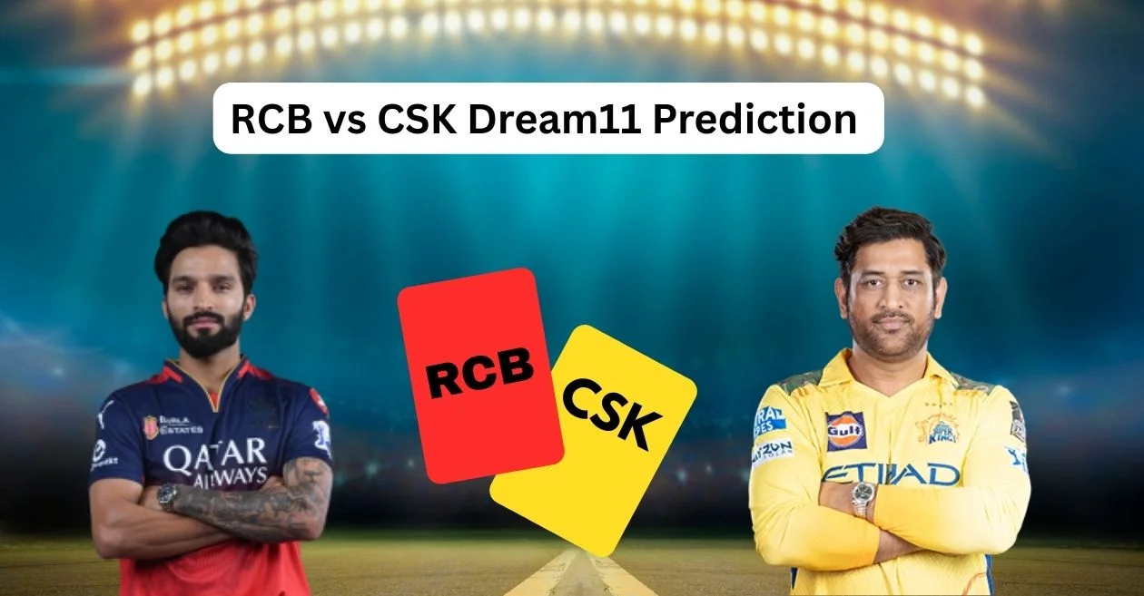 RCB vs CSK, IPL 2025: Match Prediction, Dream11 Team, Fantasy Cricket Tips and Pitch Report | Royal Challengers Bengaluru vs Chennai Super Kings