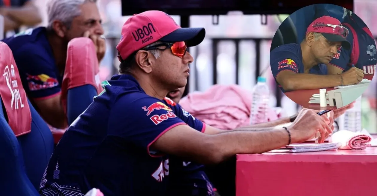 Rahul Dravid reveals what he actually writes in his notebook during RR’s IPL 2025 matches