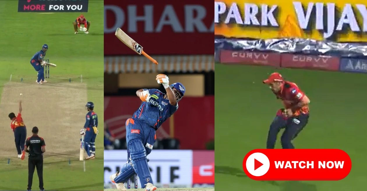 IPL 2025 [WATCH]: Rishabh Pant’s bizarre dismissal sees him lose both bat and wicket during PBKS vs LSG clash